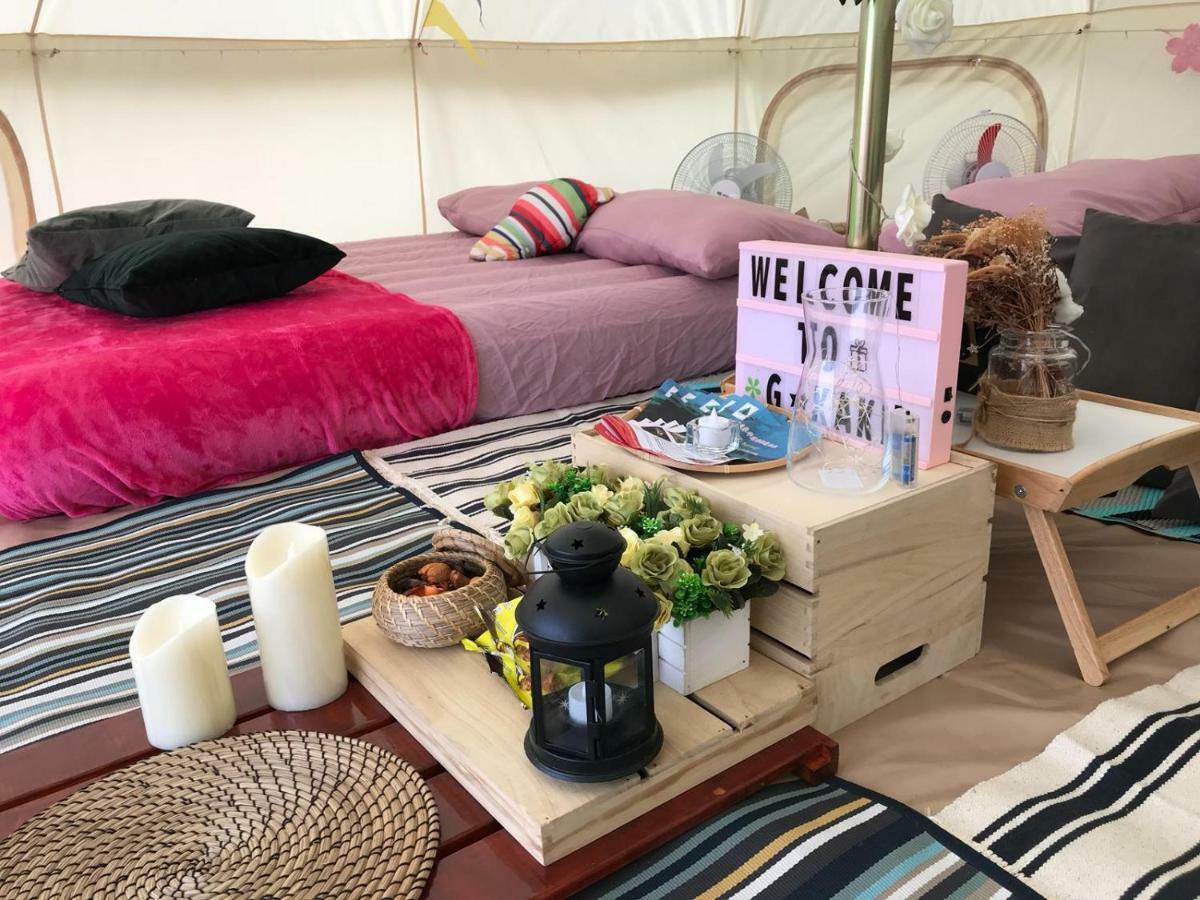 Glamping Kaki - Medium Bell Tent Singapura Exterior foto