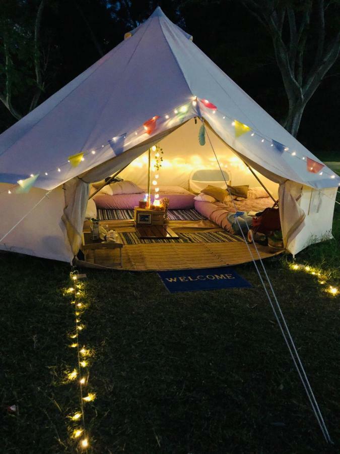 Glamping Kaki - Medium Bell Tent Singapura Exterior foto