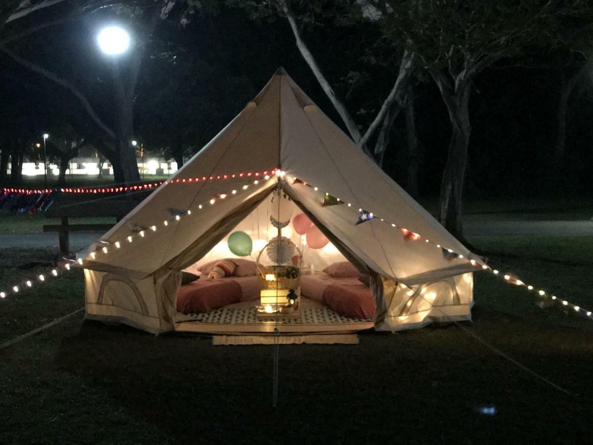 Glamping Kaki - Medium Bell Tent Singapura Exterior foto