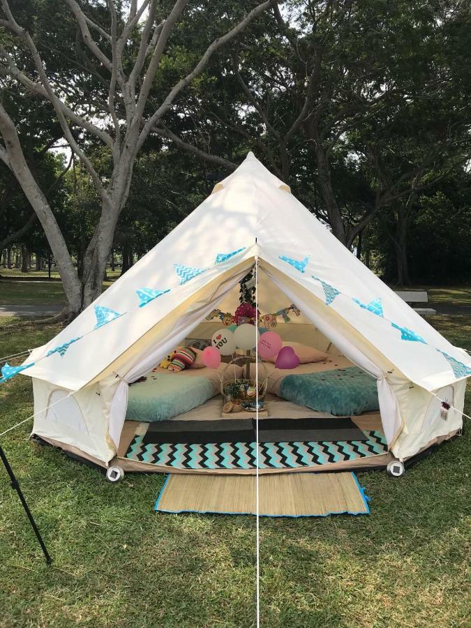Glamping Kaki - Medium Bell Tent Singapura Exterior foto